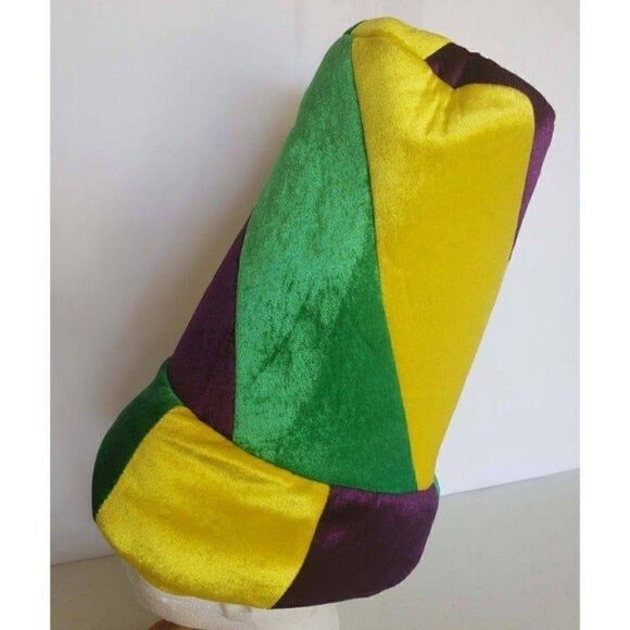 Mardi Gras Hat StovePipe Party Costume - Picture 4 of 7
